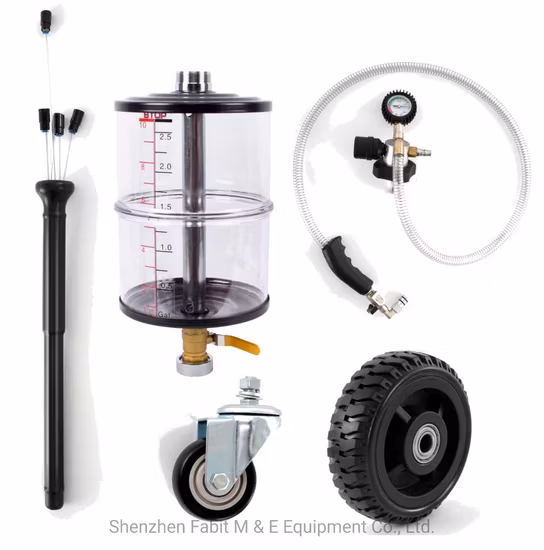 Extracteur pneumatique portatif de vidange d'aspiration d'huile usée de 70 litres égouttoir d'huile usée