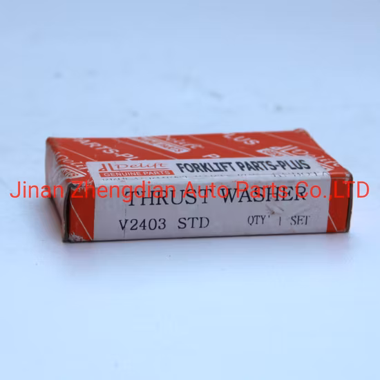 Rondelle de butée pour V2403 V2203 Kubota Pièces de moteur Chariot élévateur Weichai Yuchai Xichai Xinchai Cummin Man Beiben Sinotruk HOWO Shacman FAW Pièces de camion Remorque Tracteur